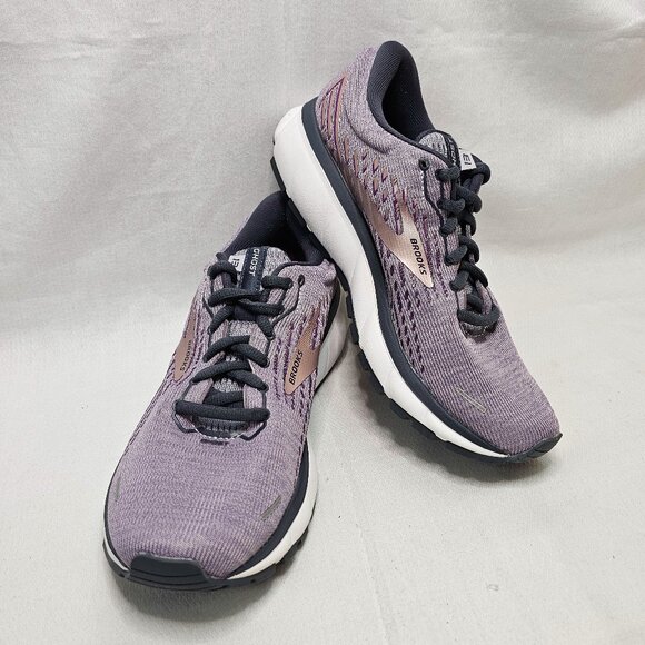 Brooks Shoes - Brooks Ghost 13 1203381B550 Purple Running Shoes Sneakers Women's Size 6.5B